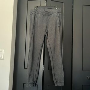 Dark grey Lulu sweats with pockets